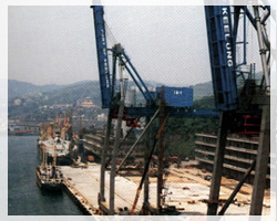 第三貨櫃場橋式機安裝工程(民國七十七年)